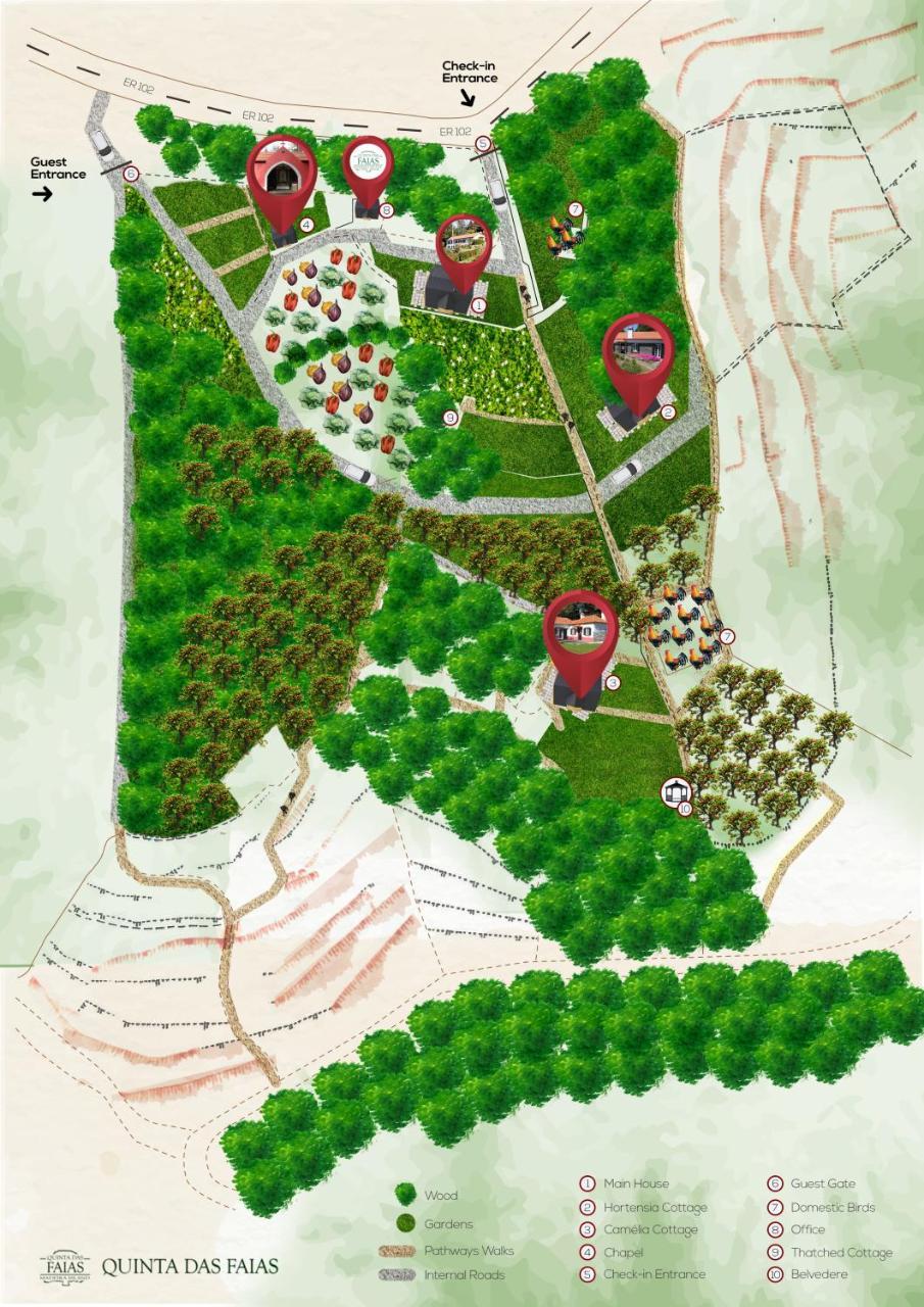 Quinta Das Faias Camacha  Esterno foto